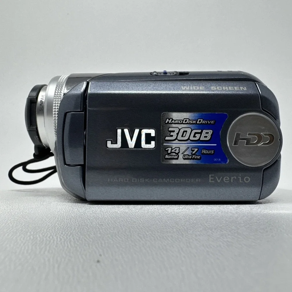 JVC Everio GZ-MG37U 30GB HDD Digital Camcorder - UNTESTED, No Battery No Charger